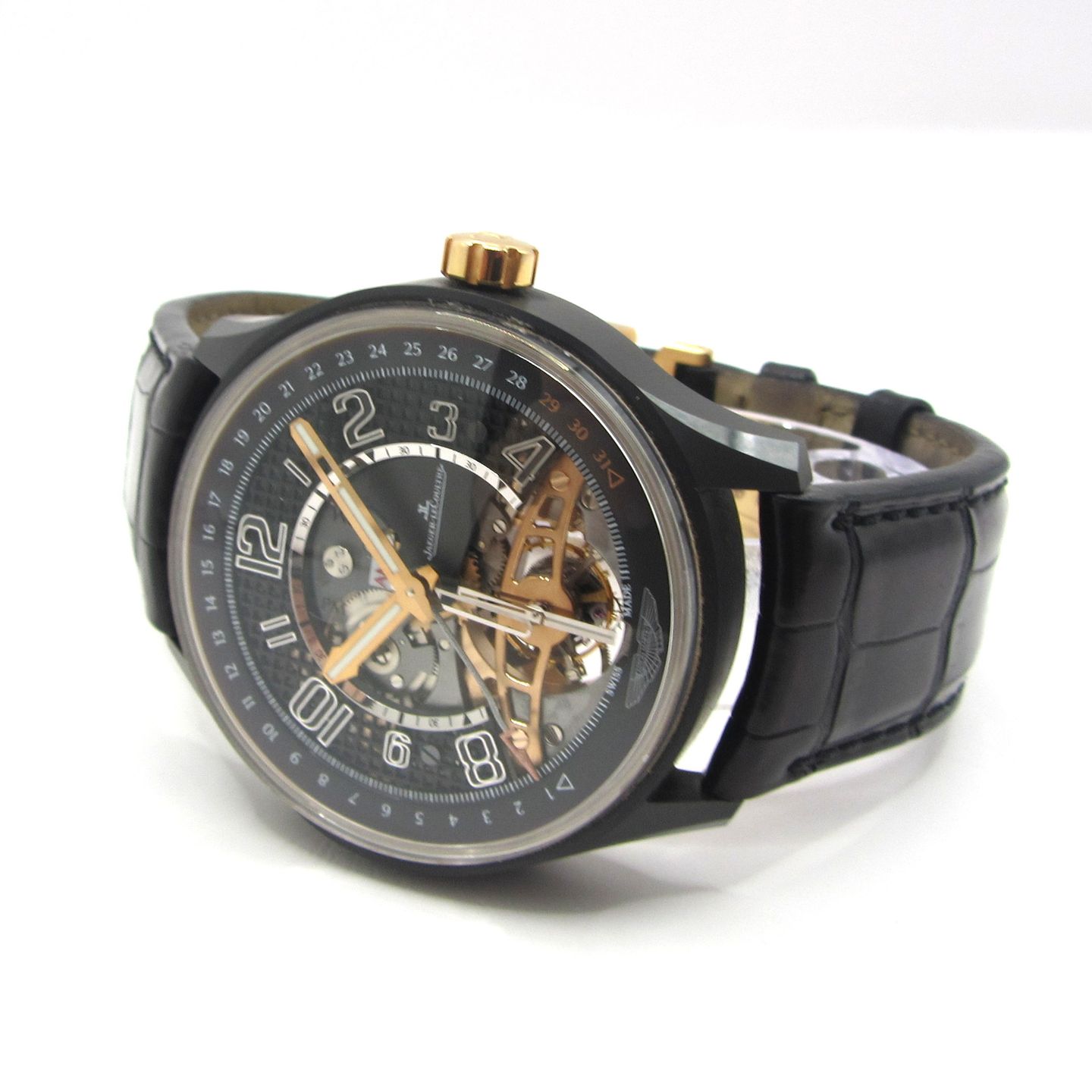 Jaeger-LeCoultre AMVOX 193.C.78.S (Unknown (random serial)) - Transparent dial 44 mm Ceramic case (6/6)