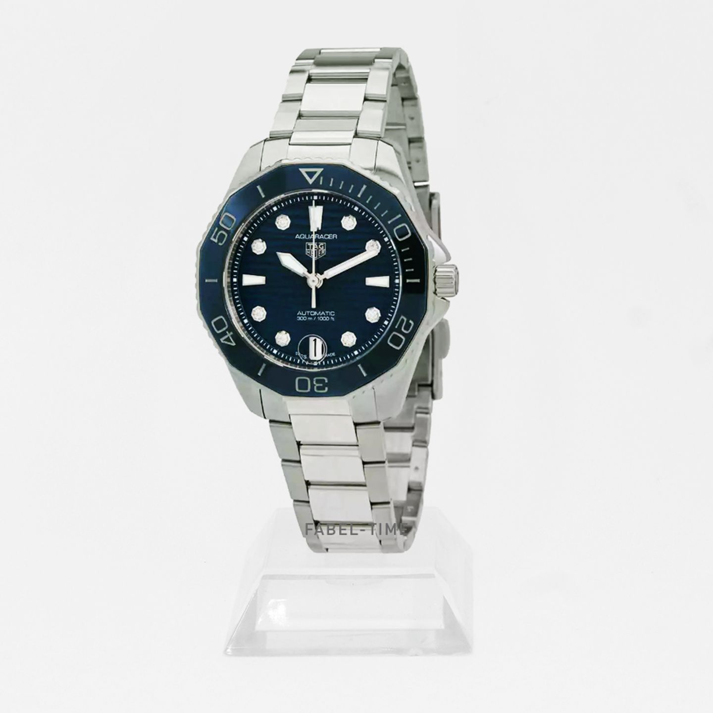 TAG Heuer Aquaracer Lady WBP231B.BA0618 (2024) - Blauw wijzerplaat 36mm Staal (1/1)