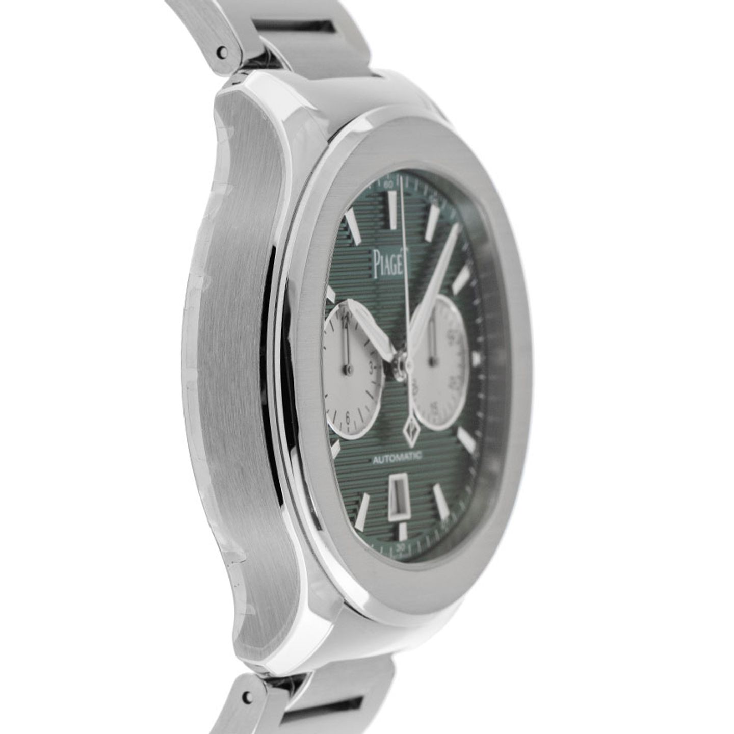 Piaget Polo G0A49024 (2024) - Groen wijzerplaat 42mm Staal (5/7)