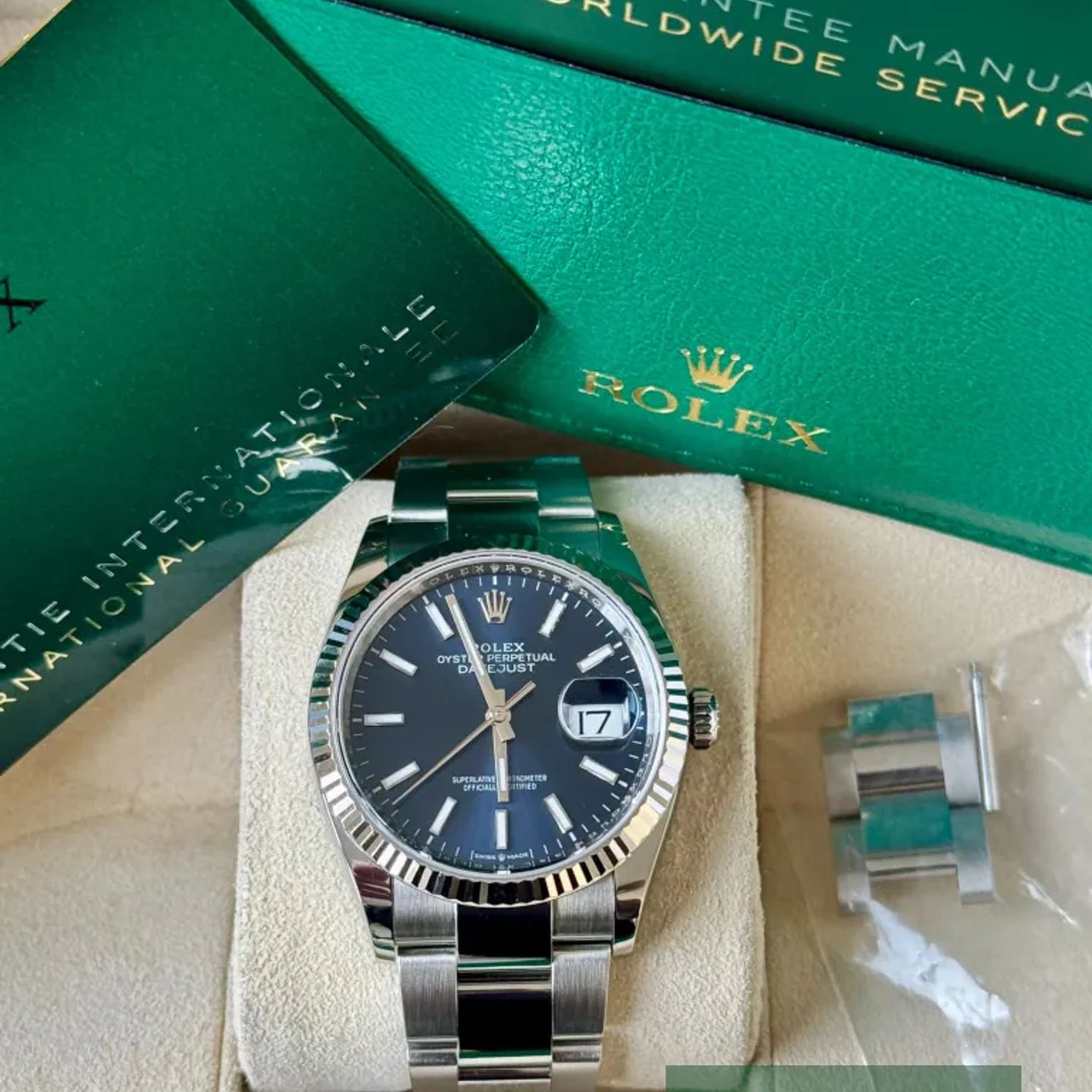 Rolex Datejust 36 126234 (2025) - 36 mm Steel case (7/7)