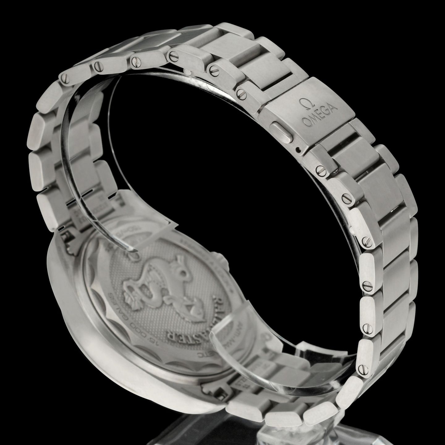 Omega Seamaster Railmaster 220.10.40.20.03.001 (2019) - Blue dial 40 mm Steel case (8/8)