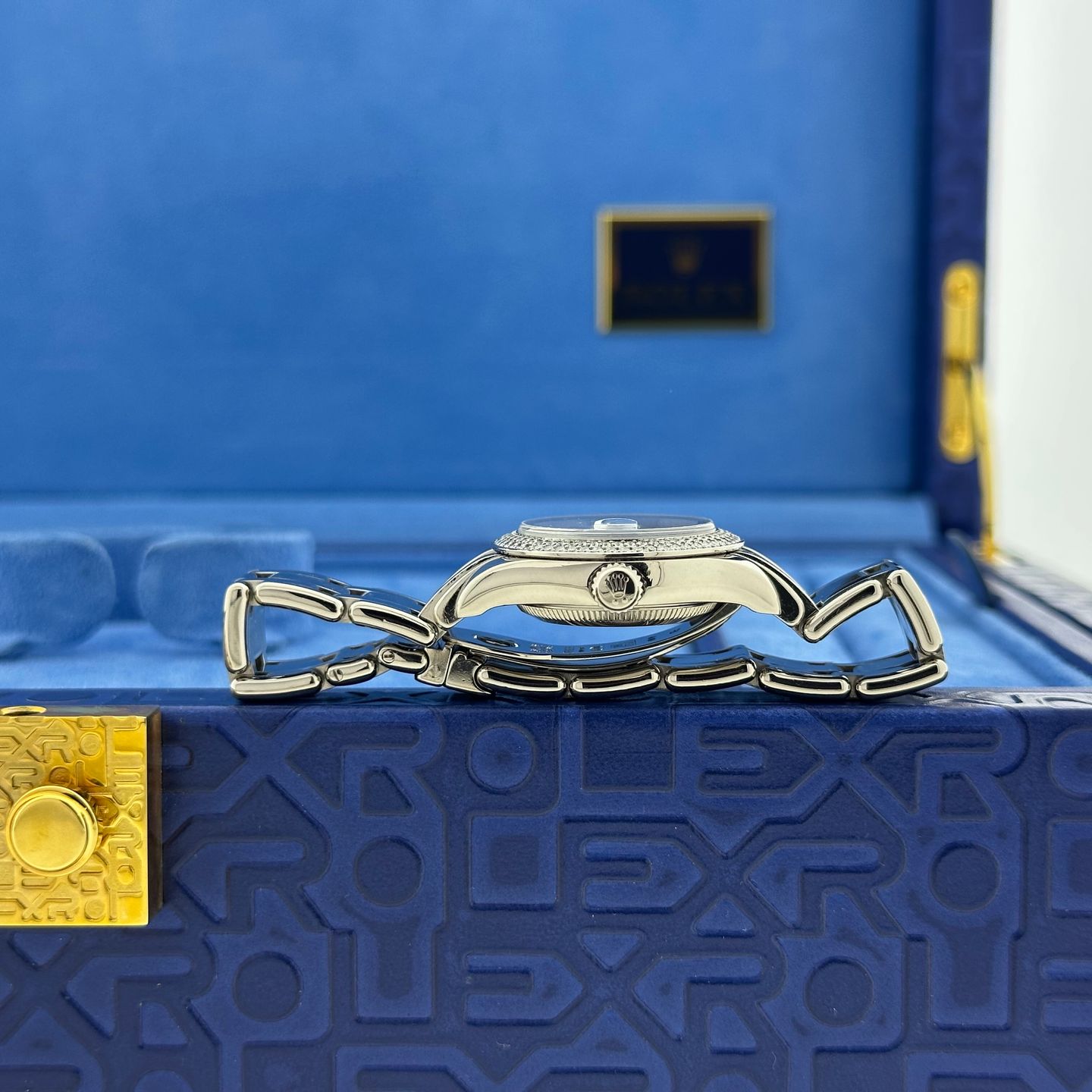 Rolex Lady-Datejust 80339 (2004) - Wit wijzerplaat 29mm Witgoud (3/8)