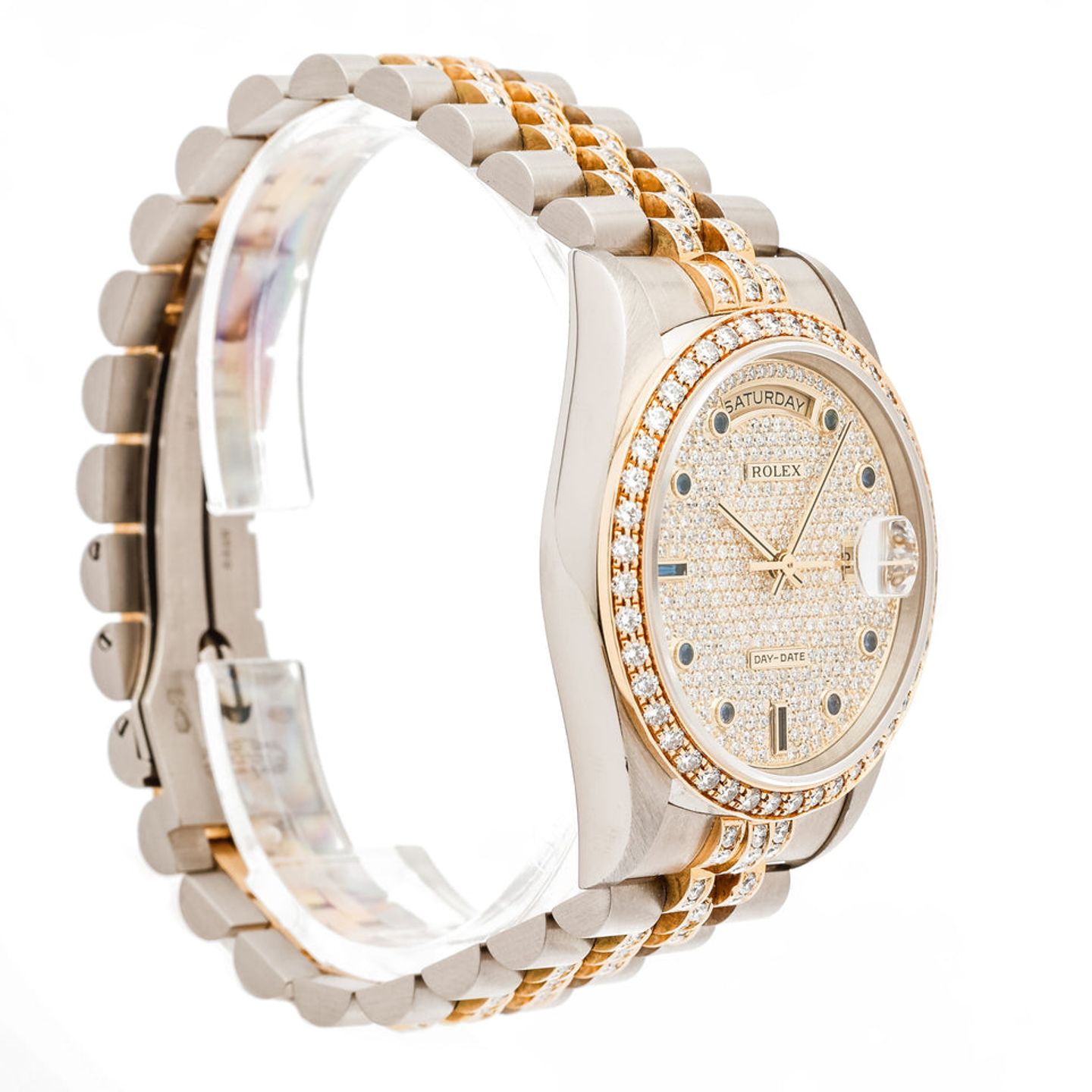 Rolex Day-Date 36 18349BIC (1990) - Onbekend wijzerplaat 36mm Witgoud (4/6)