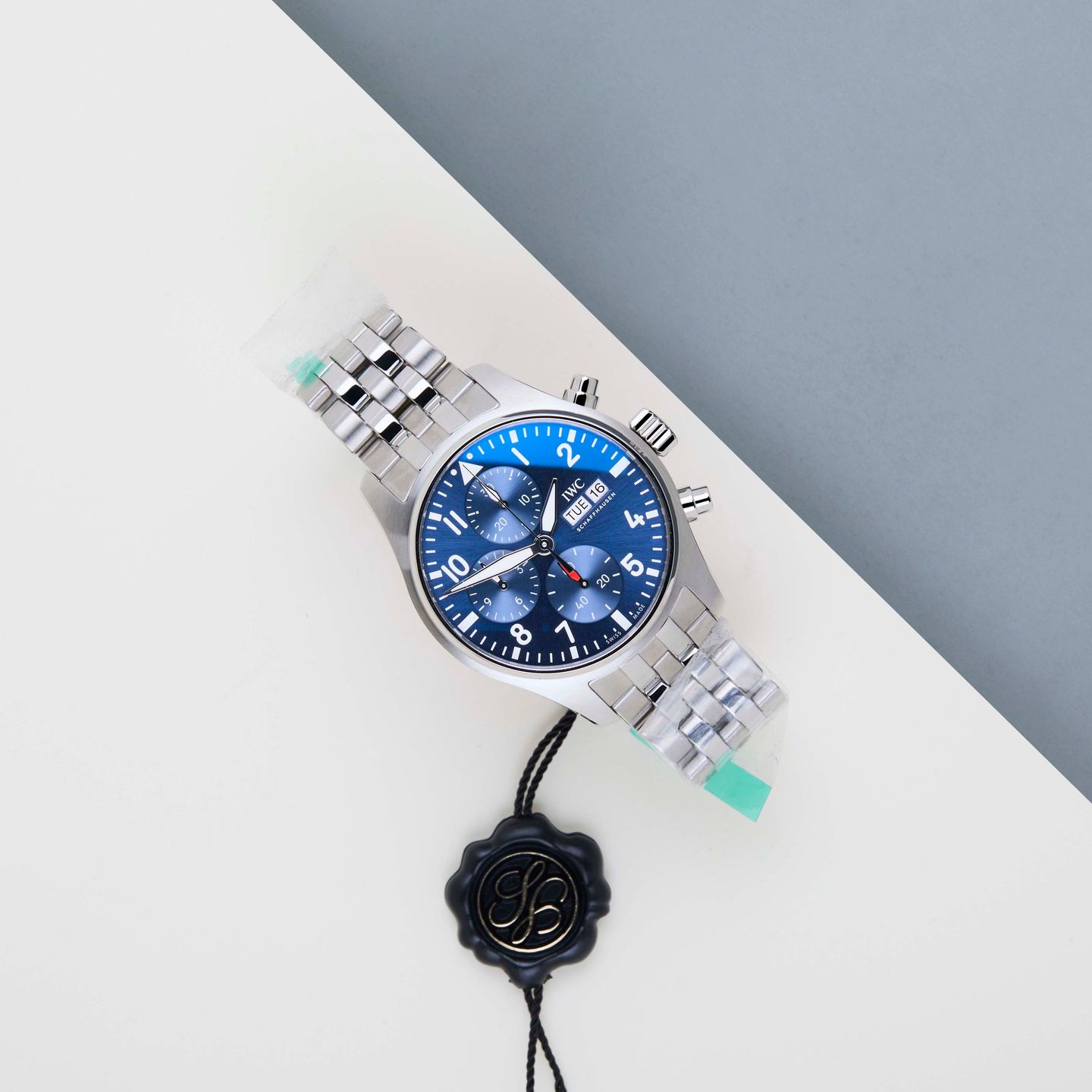 IWC Pilot Chronograph IW388102 (2026) - Blauw wijzerplaat 41mm Staal (2/8)
