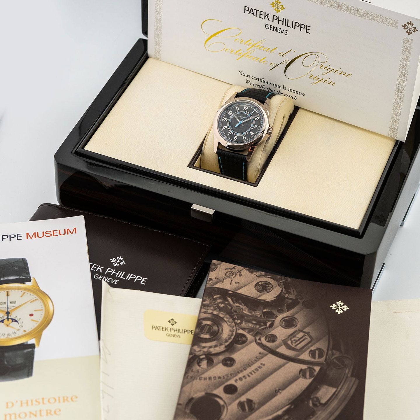 Patek Philippe Calatrava 6007G-011 (2024) - Zwart wijzerplaat 40mm Witgoud (5/5)