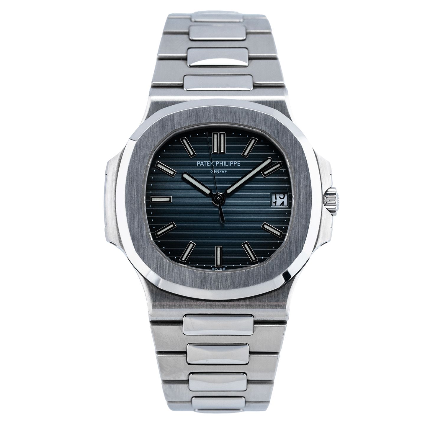 Patek Philippe Nautilus 5711/1A-001 (2010) - Blue dial 40 mm Steel case (1/7)