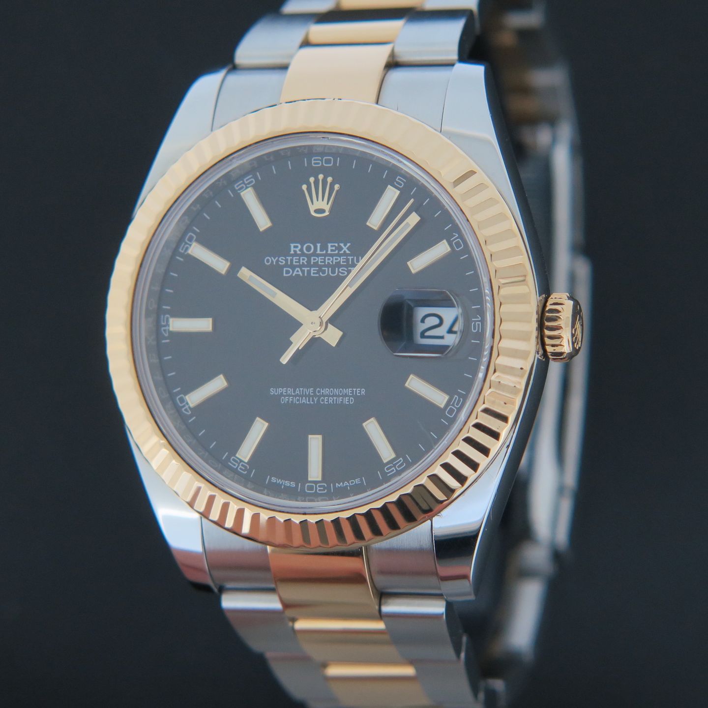 Rolex Datejust 41 126333 (2017) - 41mm Goud/Staal (1/6)