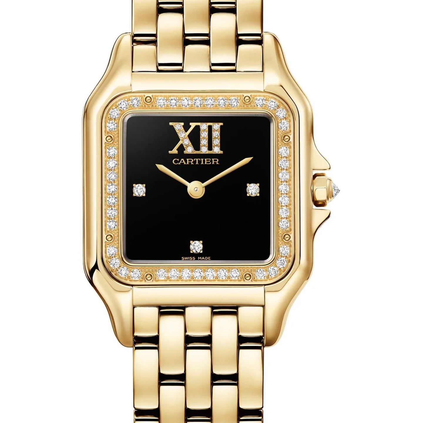 Cartier Panthère WJPN0074 (2026) - Zwart wijzerplaat 27mm Geelgoud (1/1)