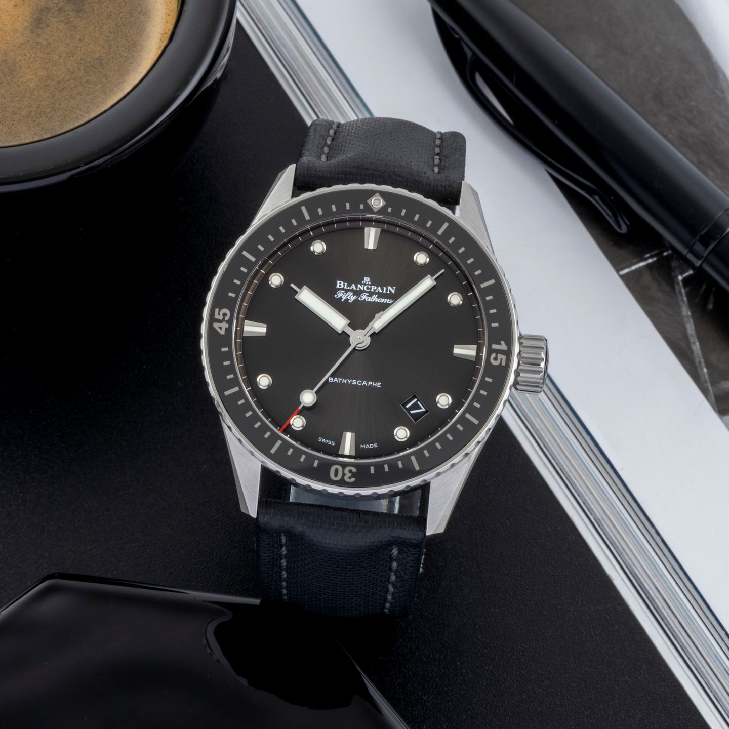 Blancpain Fifty Fathoms Bathyscaphe 5000-1110-B52A - (1/8)