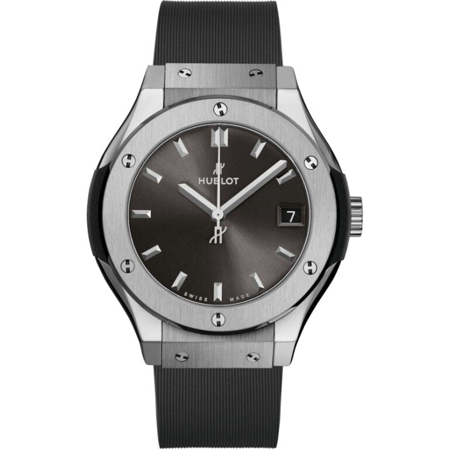 Hublot Classic Fusion Racing Grey 581.NX.7071.RX (2025) - Grey dial 33 mm Titanium case (1/1)