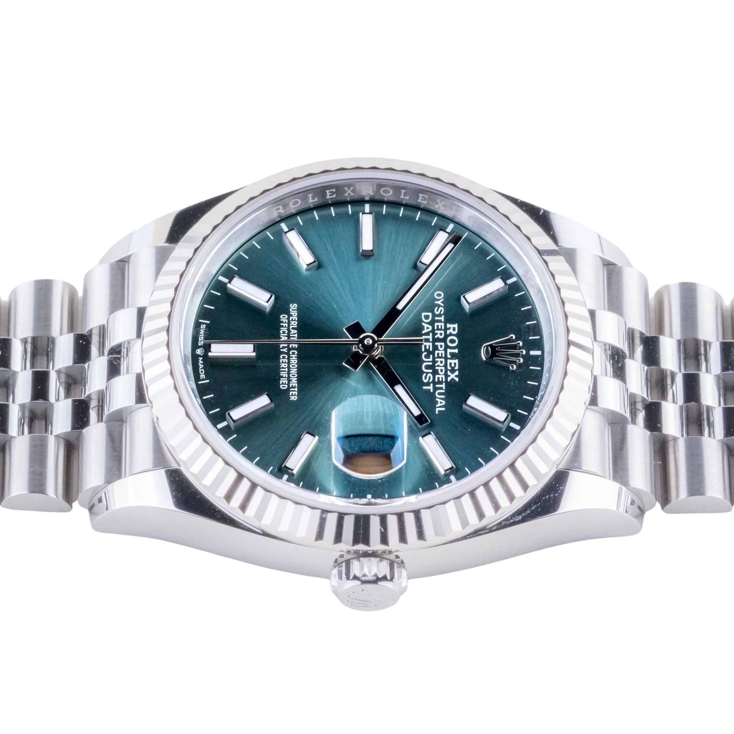 Rolex Datejust 36 126234 (2026) - Green dial 36 mm Steel case (6/8)