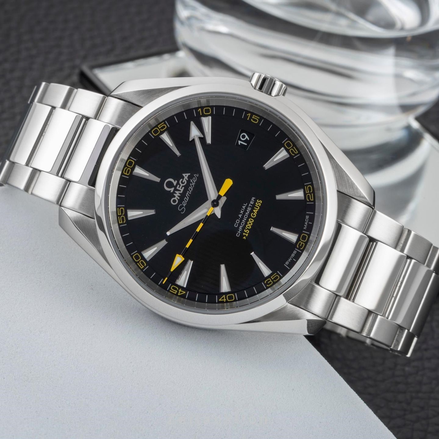 Omega Seamaster Aqua Terra 231.10.42.21.01.002 (Unknown (random serial)) - Black dial 42 mm Steel case (2/8)