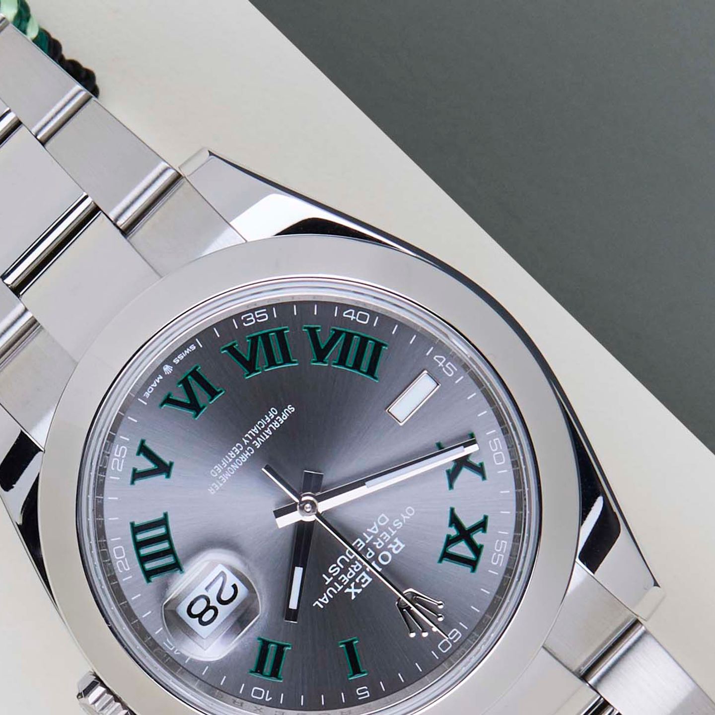 Rolex Datejust 41 126300 (2024) - Grey dial 41 mm Steel case (4/8)