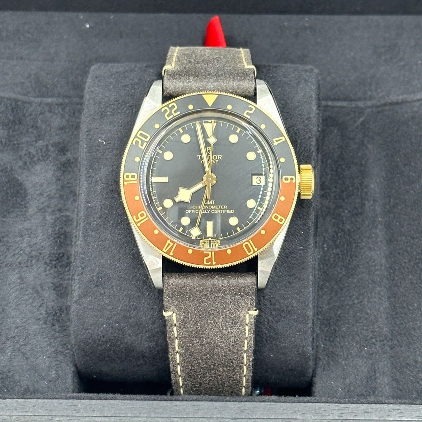 Tudor Black Bay GMT 79833MN-0003 (2023) - Zwart wijzerplaat 41mm Staal (6/8)