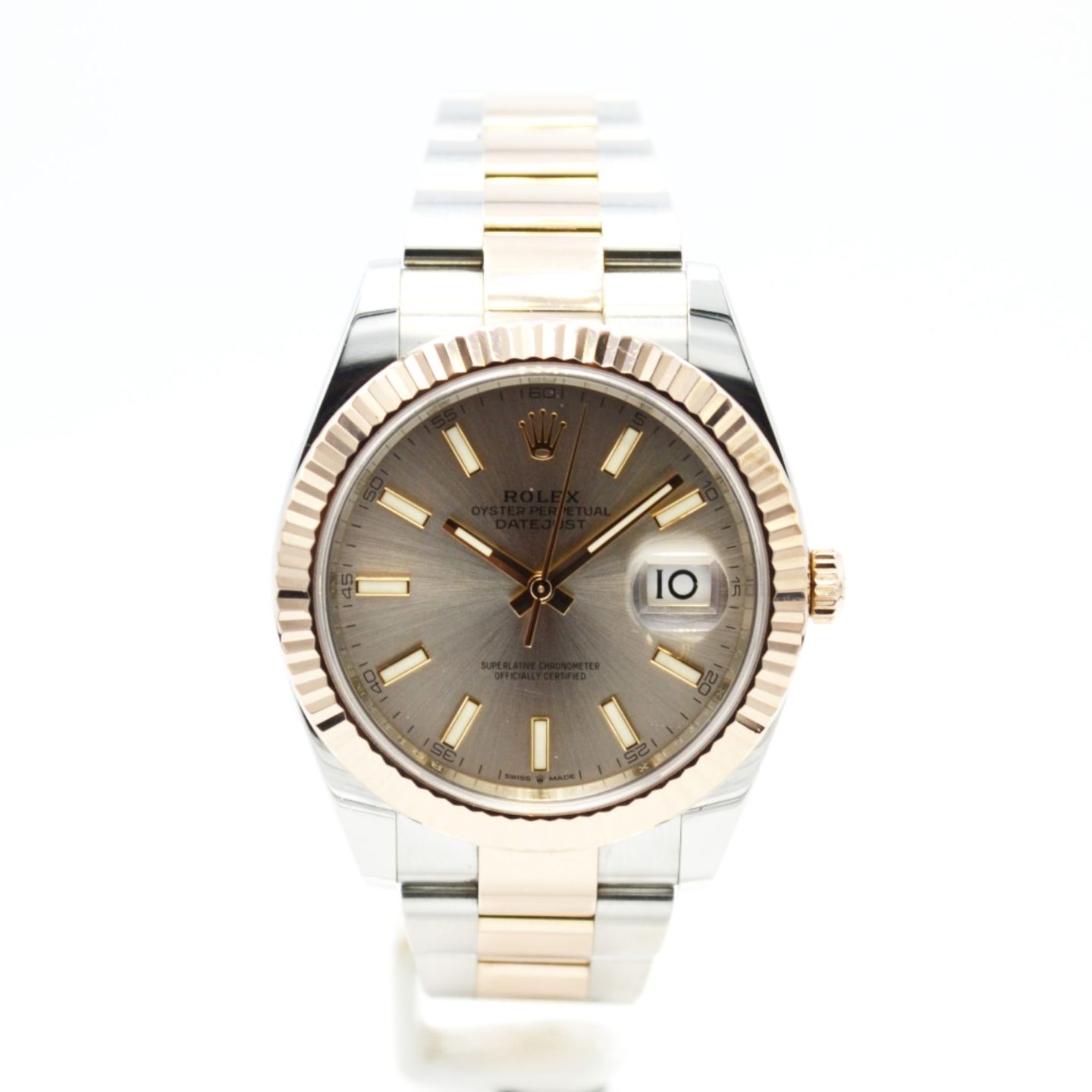 Rolex Datejust 41 126331 (2019) - Silver dial 41 mm Gold/Steel case (1/7)