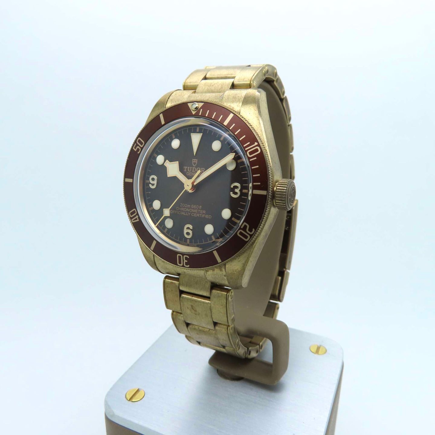 Tudor Black Bay Bronze 79012M (2023) - Bruin wijzerplaat 39mm Brons (1/8)