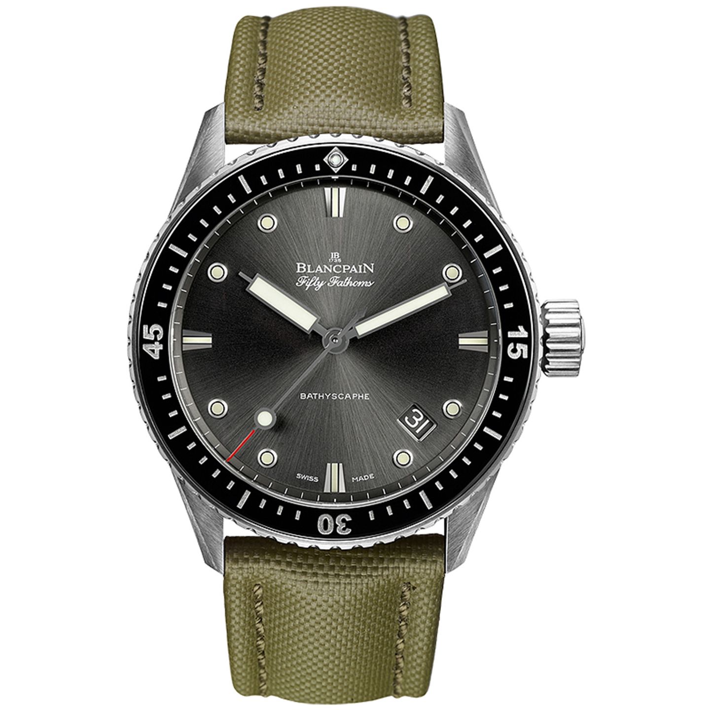 Blancpain Fifty Fathoms Bathyscaphe 5000-1110-NAKA - (1/2)