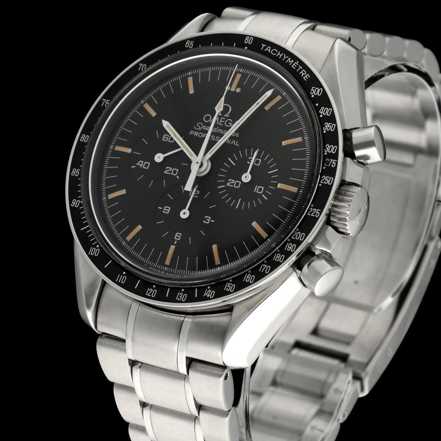 Omega Speedmaster Professional Moonwatch 3590.50 (1998) - Black dial 42 mm Steel case (7/8)