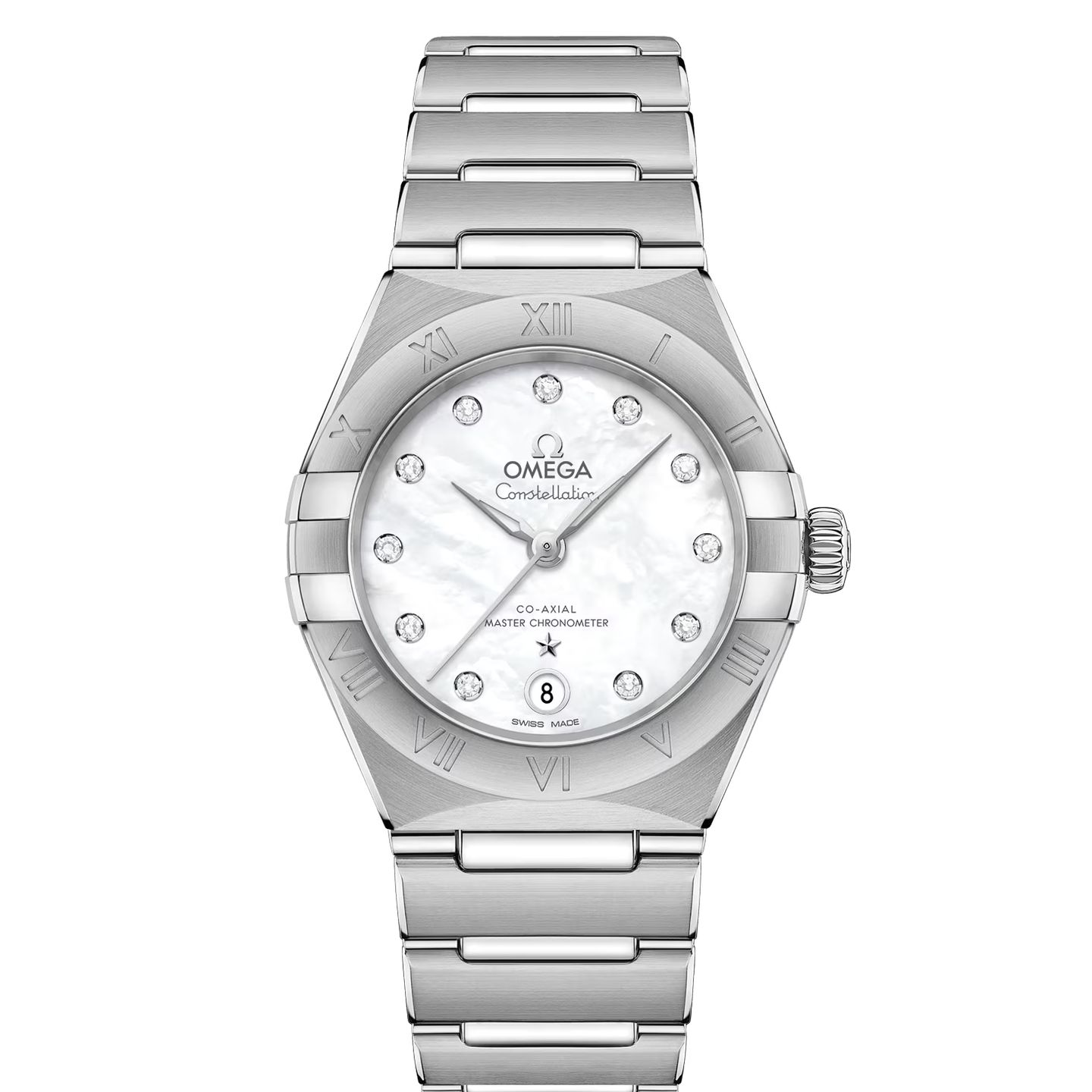 Omega Constellation 131.10.29.20.55.001 (2024) - Wit wijzerplaat 29mm Staal (1/8)