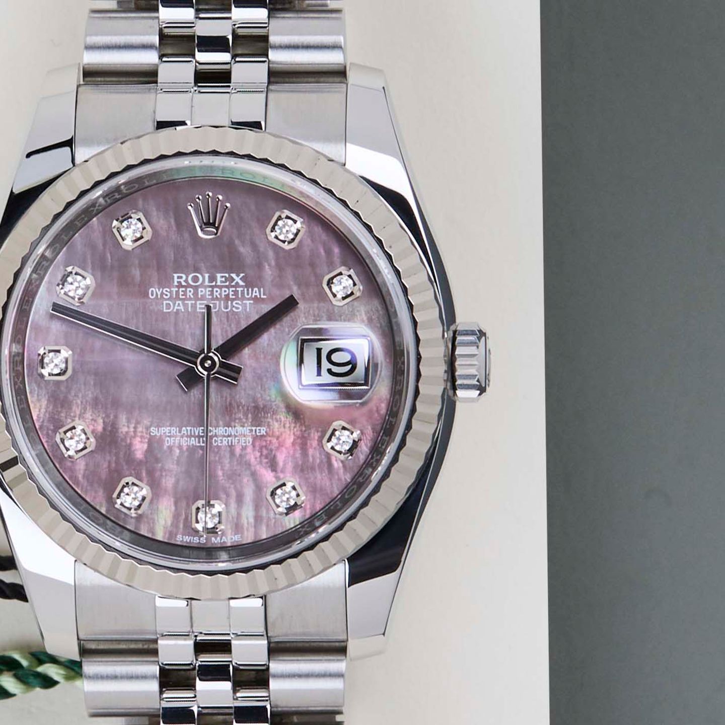 Rolex Datejust 36 116234 (2019) - Silver dial 36 mm Steel case (5/8)