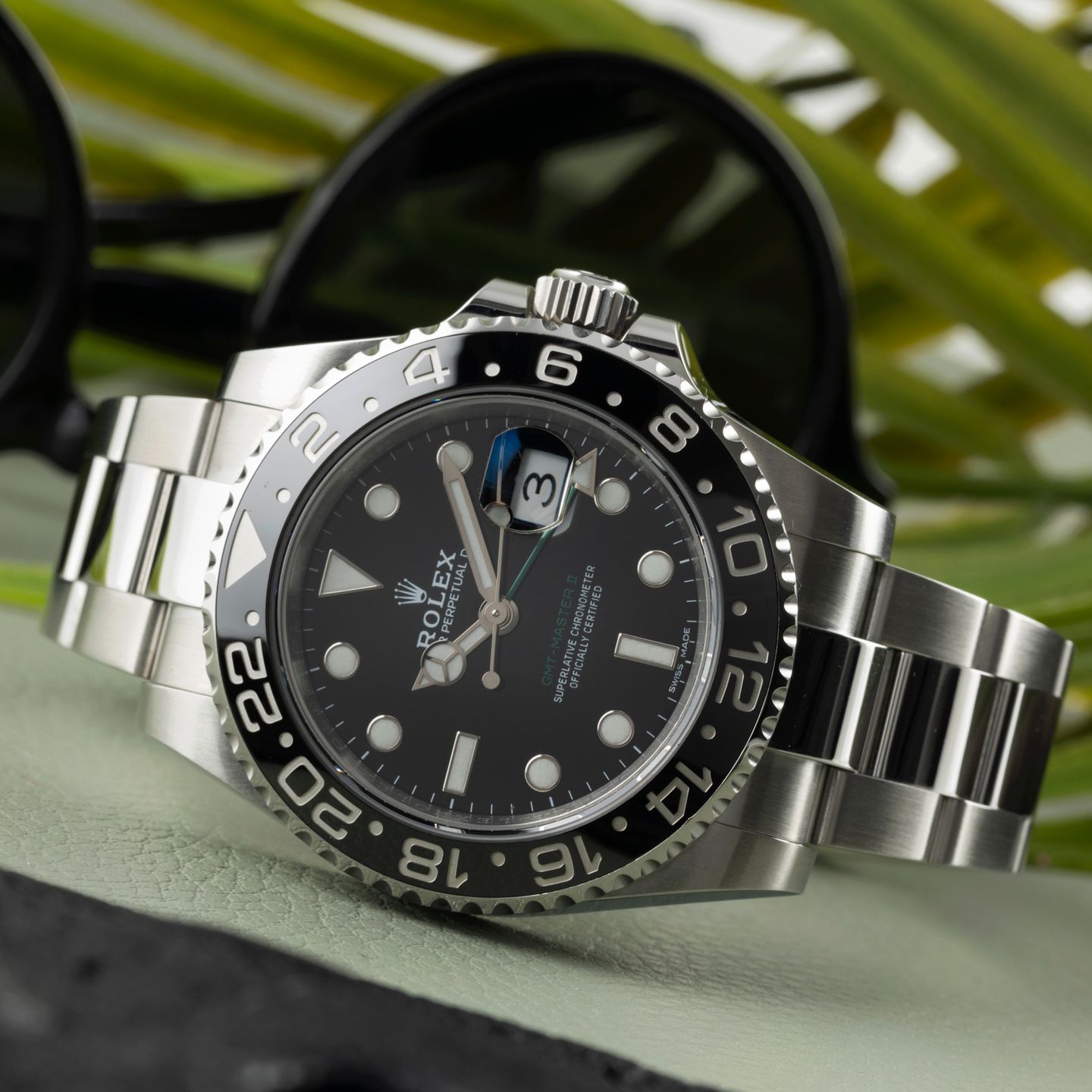 Rolex GMT-Master II 116710LN (2010) - 40mm Staal (2/8)