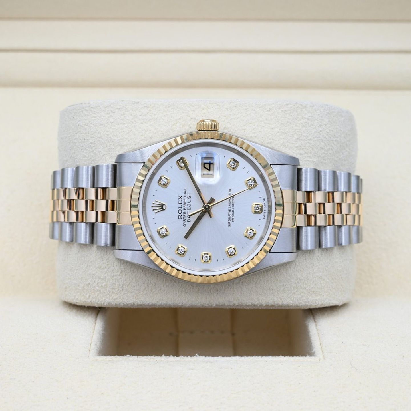 Rolex Datejust 36 16233 (1996) - 36mm Goud/Staal (5/7)