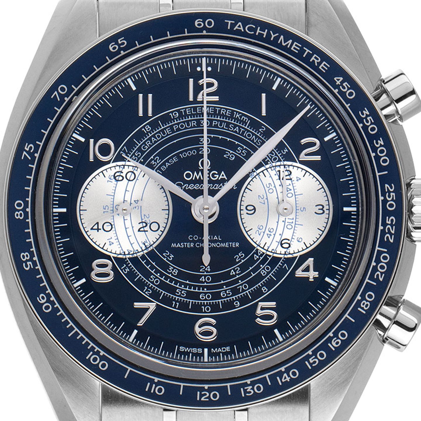 Omega Speedmaster Chronoscope 329.30.43.51.03.001 (2025) - Blauw wijzerplaat 43mm Staal (1/7)