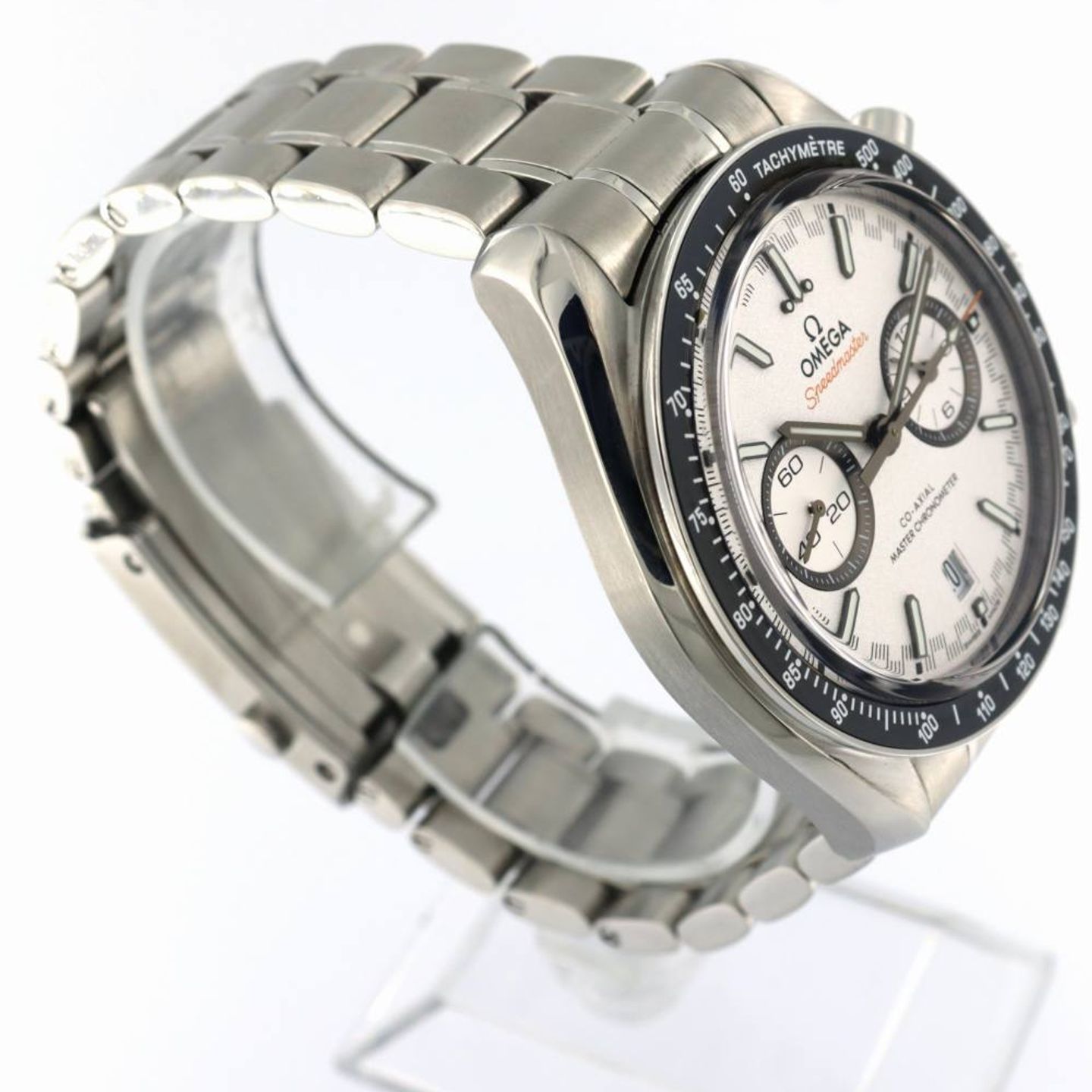 Omega Speedmaster Racing 329.30.44.51.04.001 (2019) - Wit wijzerplaat 44mm Staal (3/7)