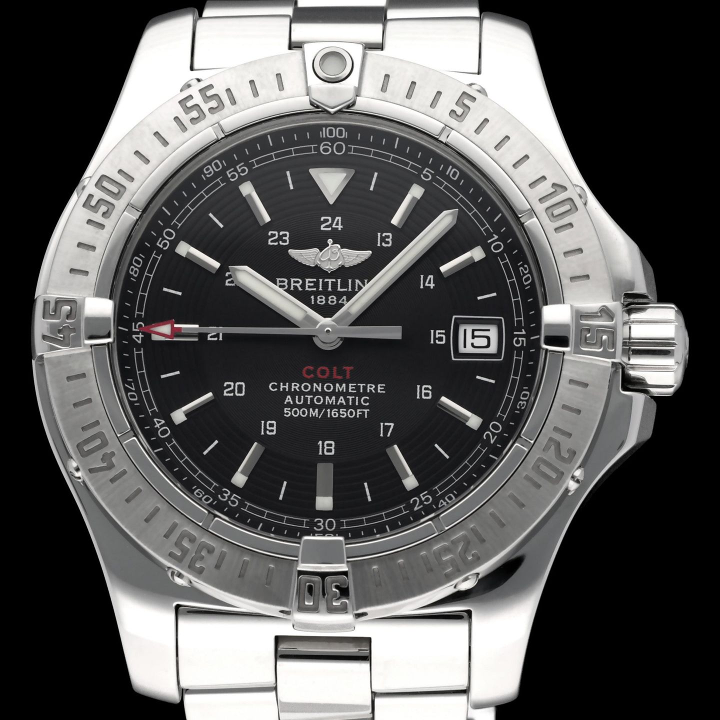 Breitling Colt Automatic A17380 (2010) - 41 mm Steel case (1/8)