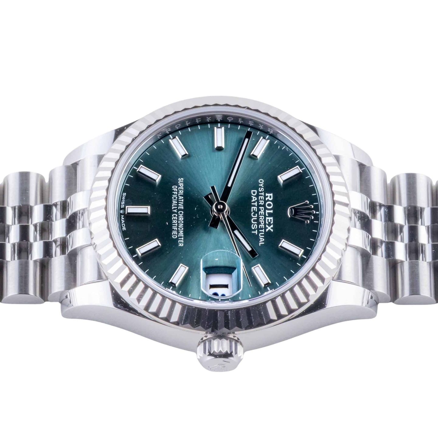 Rolex Datejust 31 278274 (2026) - Green dial 31 mm Steel case (6/8)