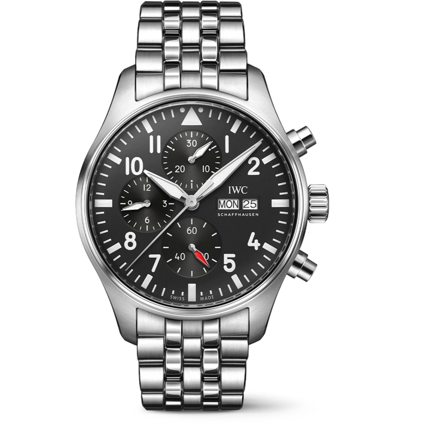 IWC Pilot Chronograph IW378002 (2025) - Black dial 43 mm Steel case (1/1)