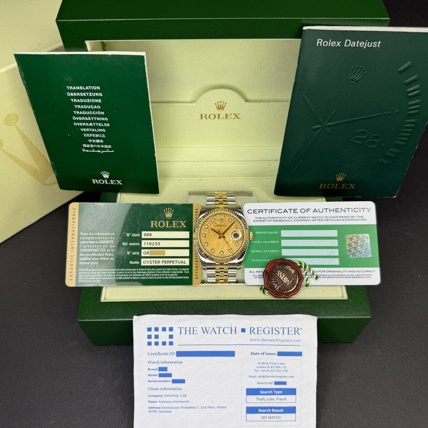 Rolex Datejust 36 116233 - (3/8)