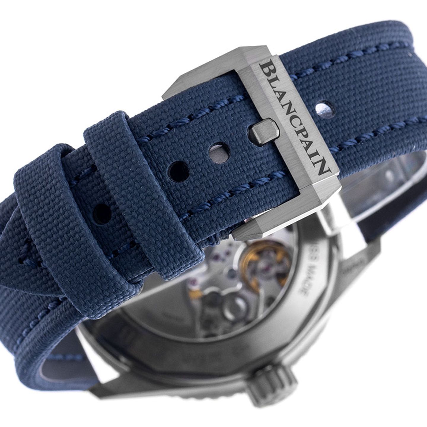 Blancpain Fifty Fathoms Bathyscaphe 5000-0240-O52A (2023) - Blue dial 44 mm Ceramic case (6/6)