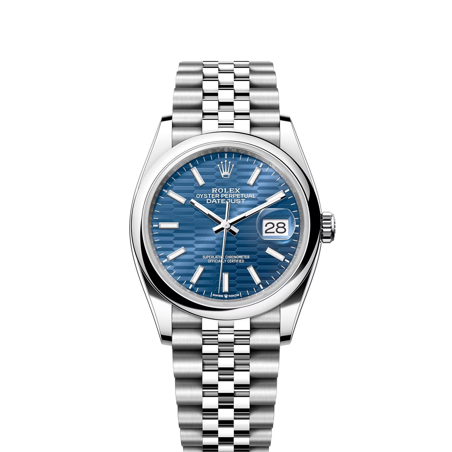 Rolex Datejust 36 126200 (2024) - Blauw wijzerplaat 36mm Staal (1/1)