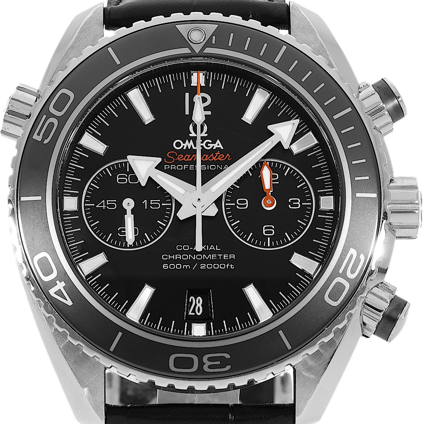 Omega Seamaster Planet Ocean Chronograph 232.32.46.51.01.003 (2016) - Black dial 46 mm Steel case (1/5)