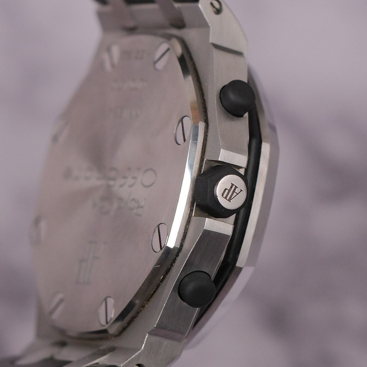 Audemars Piguet Royal Oak Offshore Chronograph Volcano 26170ST.OO.D101CR.03 (Onbekend (willekeurig serienummer)) - Zwart wijzerplaat 42mm Staal (4/6)