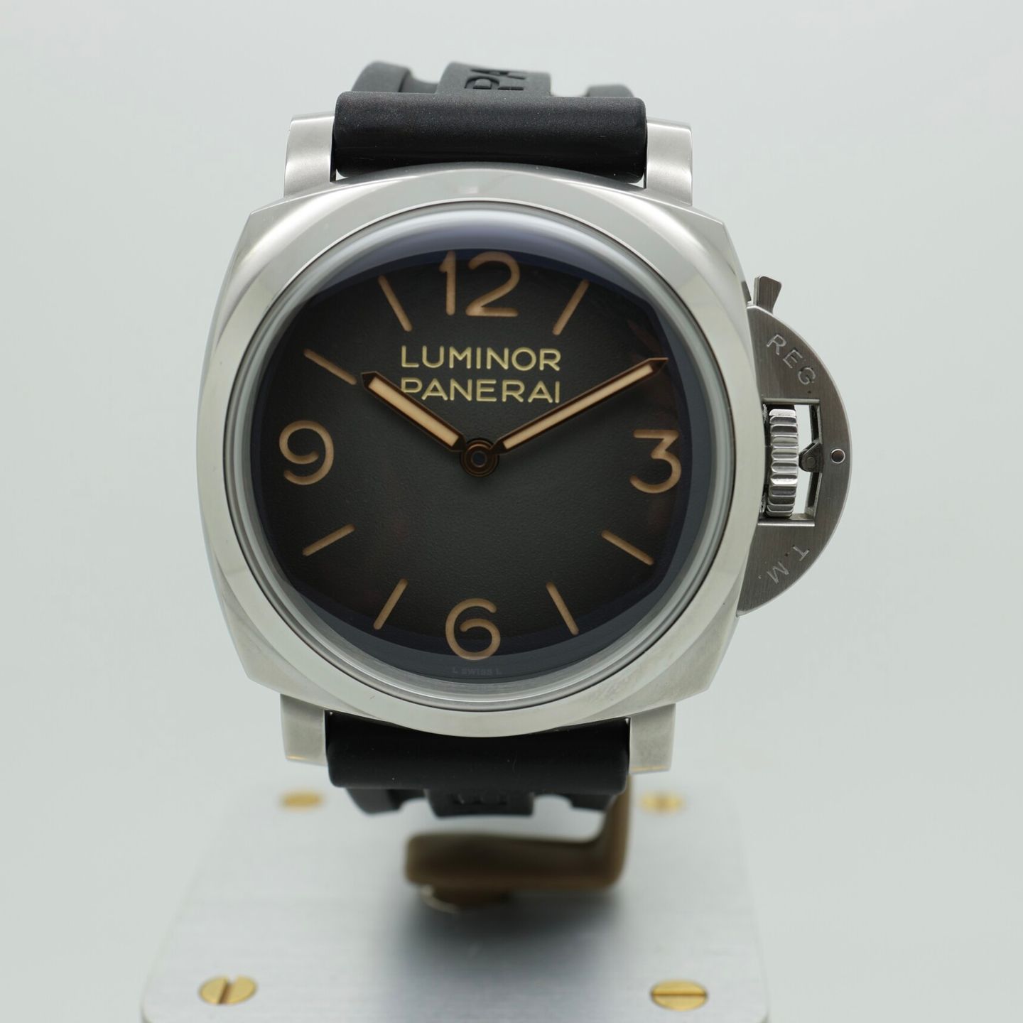 Panerai Luminor 1950 PAM01628 (2025) - Grey dial 47 mm Steel case (5/8)