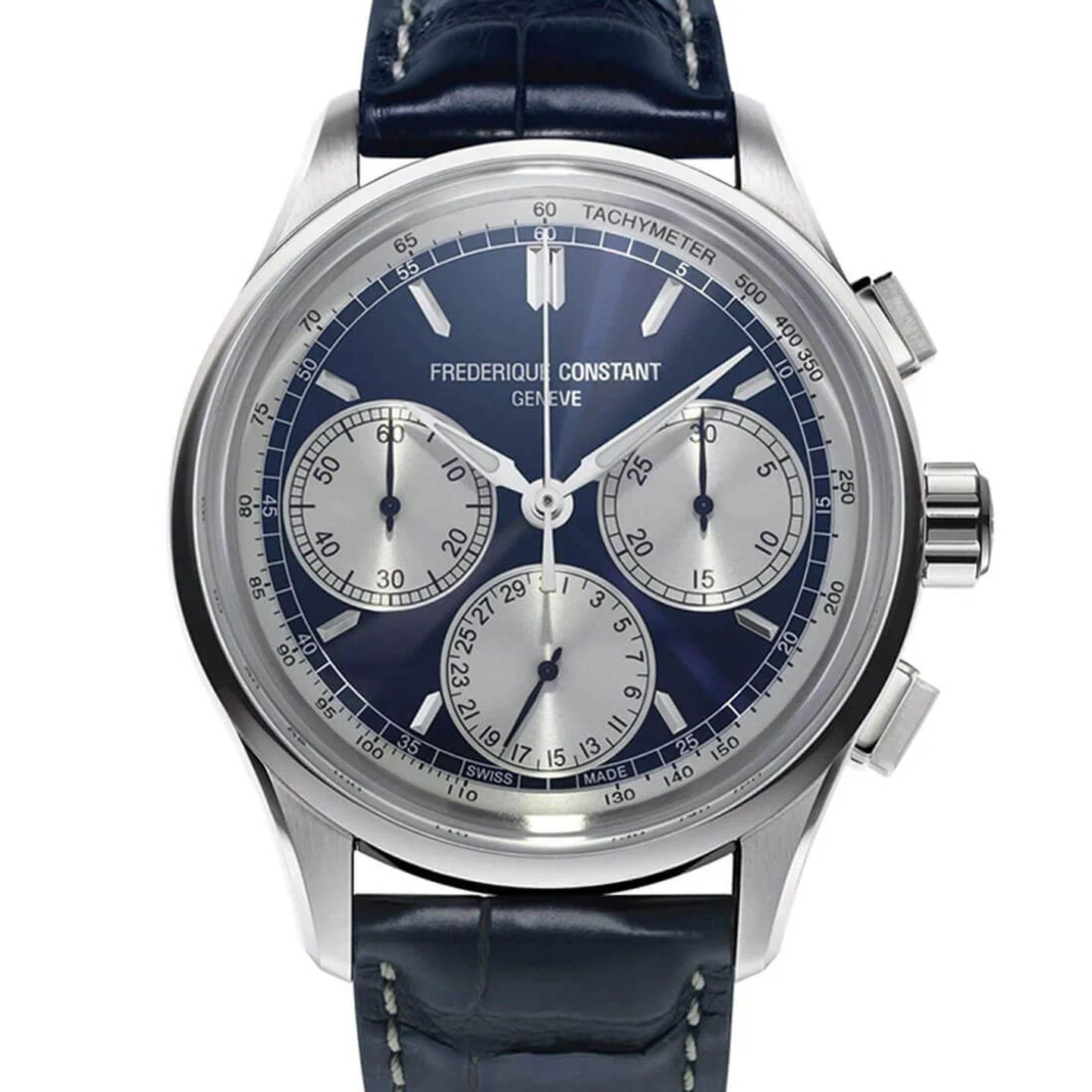 Frederique Constant Manufacture FC-760NS4H6 (2024) - Blauw wijzerplaat 42mm Staal (2/3)