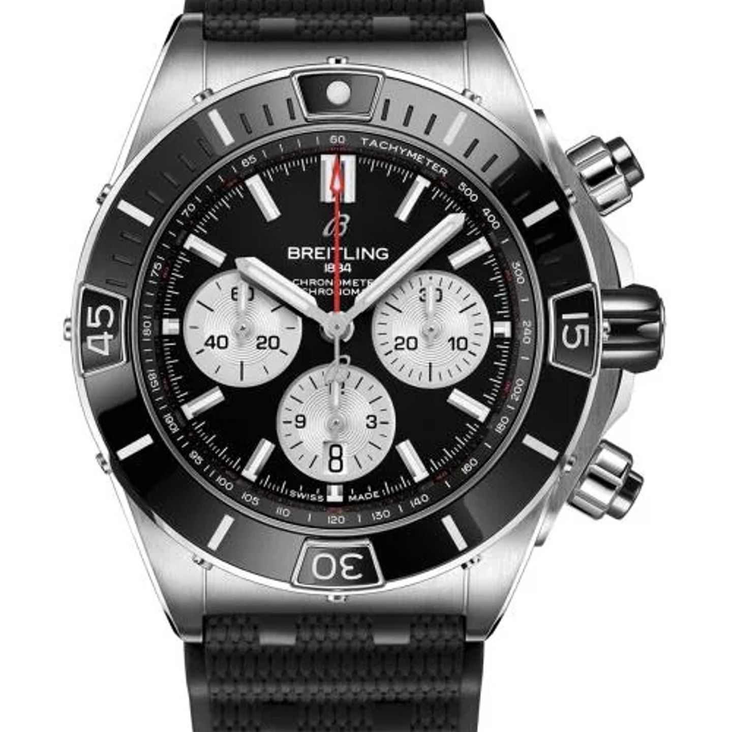 Breitling Chronomat AB0136251B1S1 (2026) - Black dial 44 mm Steel case (1/1)