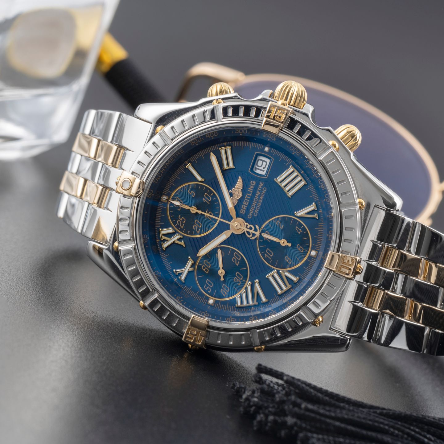 Breitling Crosswind Chronograph B13355 (2002) - 43 mm Steel case (2/8)