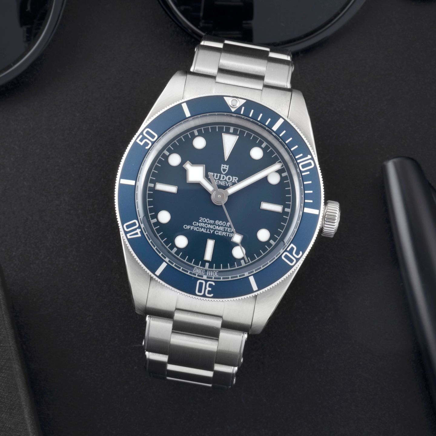 Tudor Black Bay Fifty-Eight 79030B (2020) - Blue dial 39 mm Steel case (1/8)