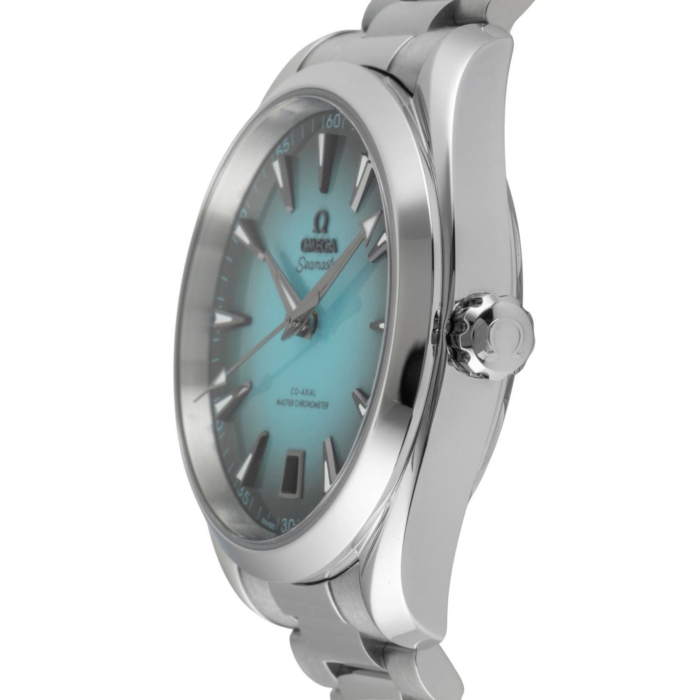Omega Seamaster Aqua Terra 220.10.41.21.03.006 (Unknown (random serial)) - Turquoise dial 41 mm Steel case (6/8)