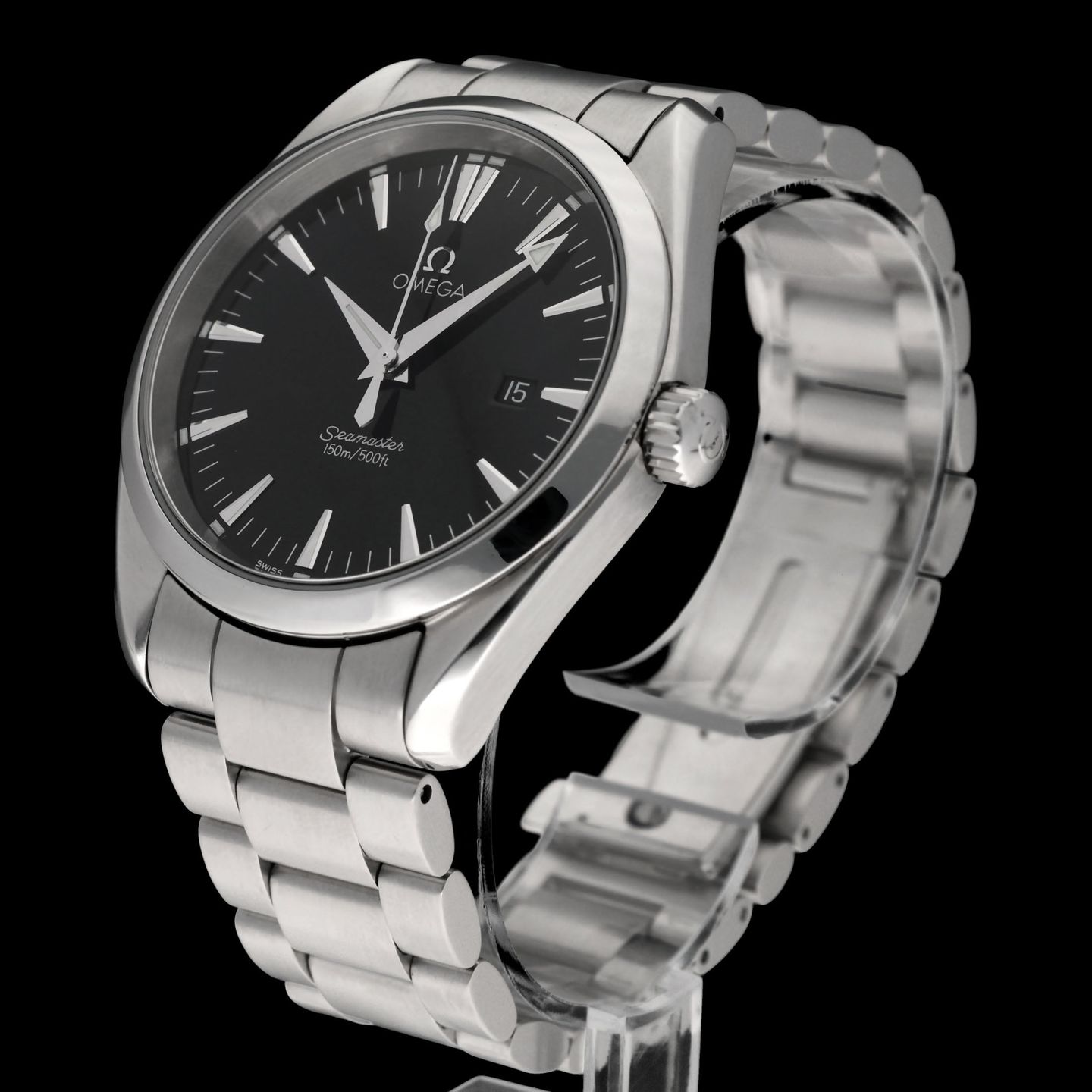 Omega Seamaster Aqua Terra 2517.50.00 (2008) - Zwart wijzerplaat 39mm Staal (5/8)