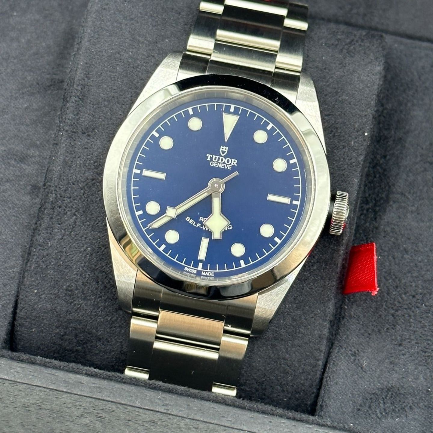 Tudor Black Bay 41 79540-0004 (Onbekend (willekeurig serienummer)) - Blauw wijzerplaat 41mm Staal (7/8)