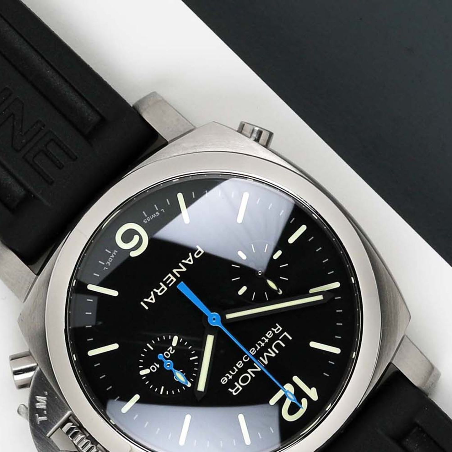 Panerai Special Editions PAM00362 (Onbekend (willekeurig serienummer)) - Zwart wijzerplaat 44mm Staal (3/7)