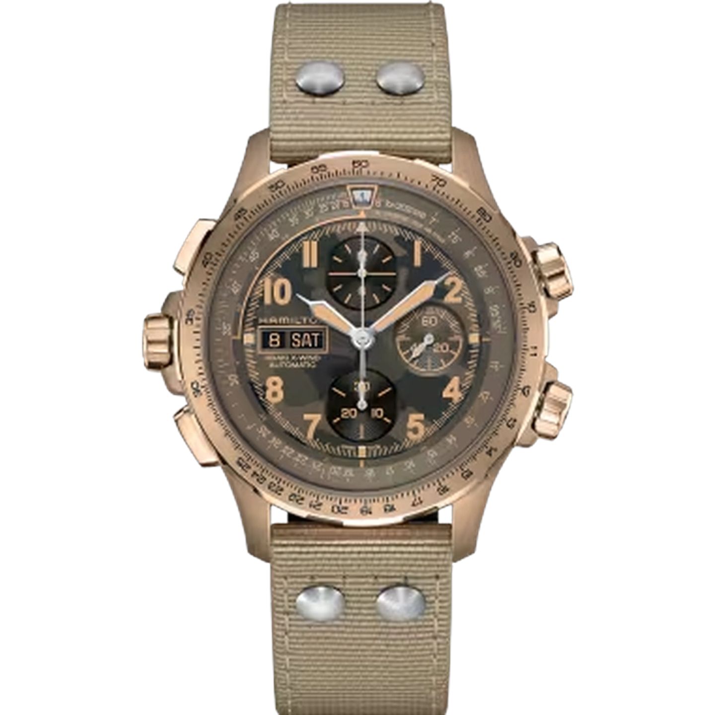 Hamilton Khaki Aviation H77916920 (2025) - Green dial 45 mm Steel case (1/1)