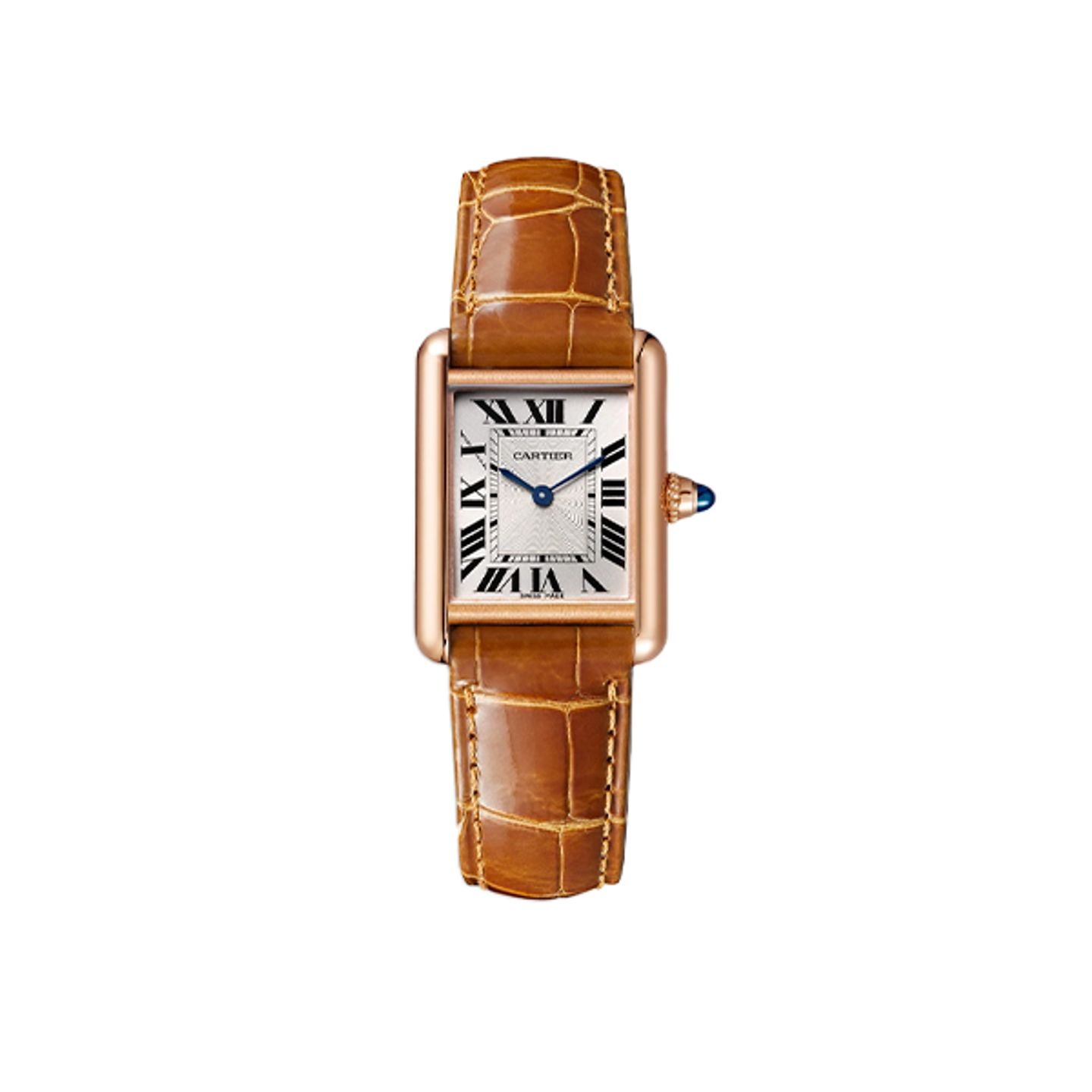 Cartier Tank Louis Cartier WGTA0010 (2025) - Silver dial 30 mm Rose Gold case (1/8)