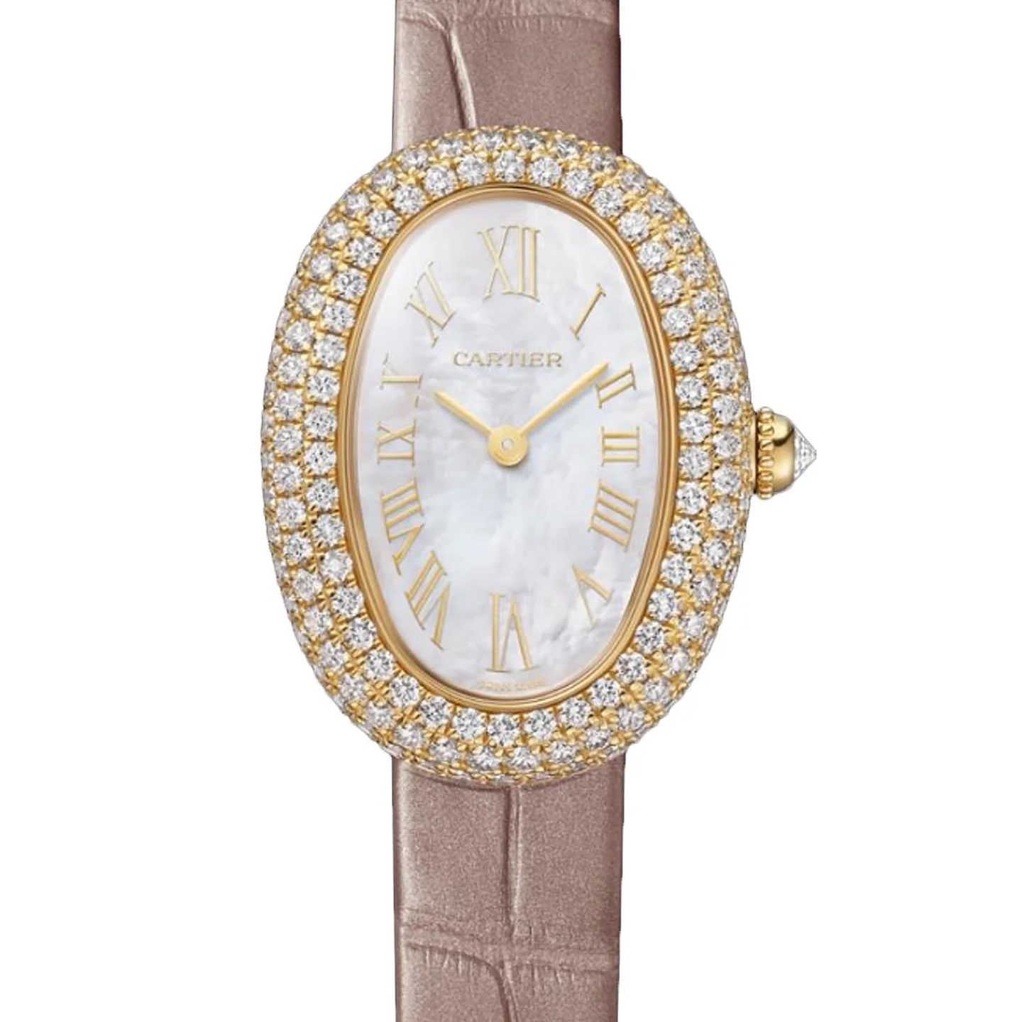 Cartier Baignoire WJBA0048 (2026) - Parelmoer wijzerplaat 31mm Geelgoud (1/1)