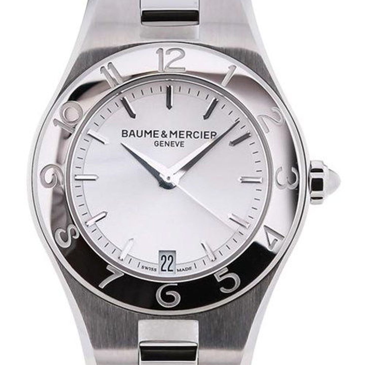 Baume & Mercier Linea M0A10009 (2023) - Silver dial 28 mm Steel case (1/5)