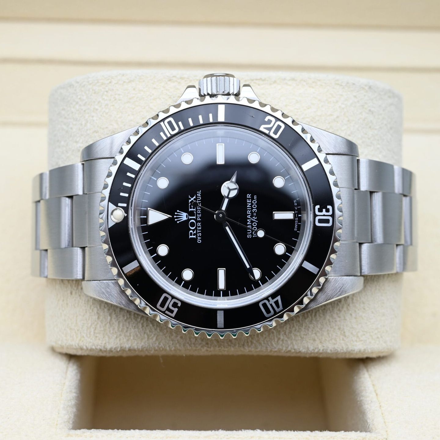 Rolex Submariner No Date 14060 (1998) - Black dial 40 mm Steel case (5/7)